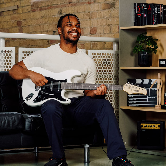 3rd Avenue Electric Guitar Set White