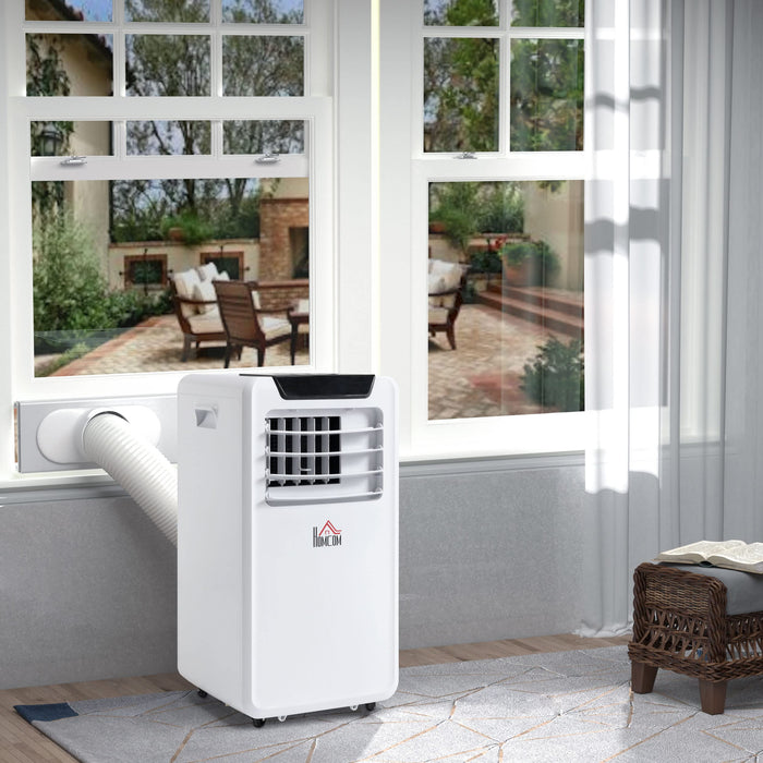 HOMCOM Portable Air Conditioner 823-029V70WT White 36.7 x 35.3 x 68.4 cm