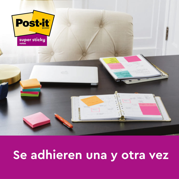 Post-It S/Sticky 76X76 90S Asst Pk12