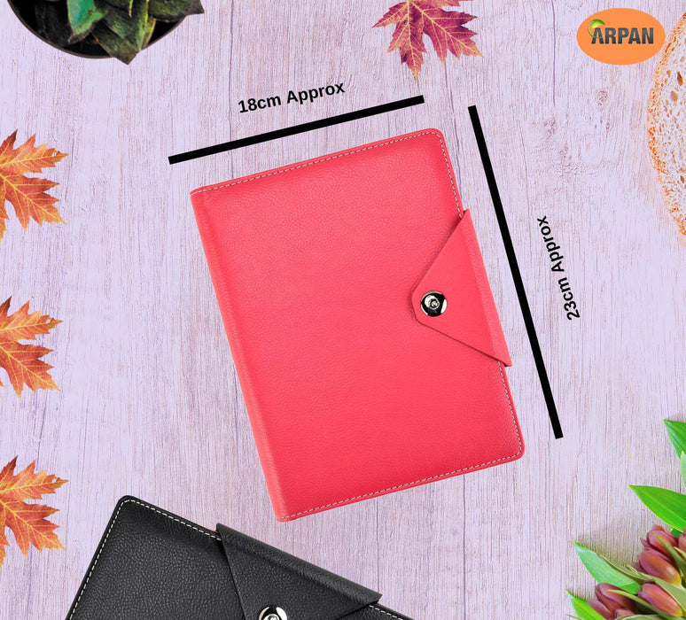 ARPAN Personal Organiser ST-9620 Week to View A5 Portrait Pink