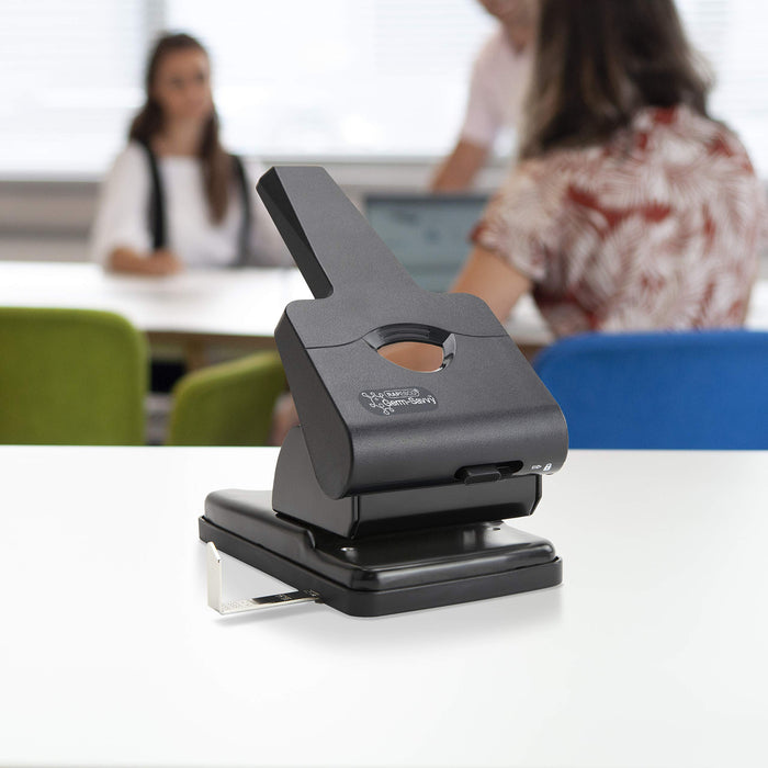 Rapesco Hole Punch 1631 63 Sheets Black