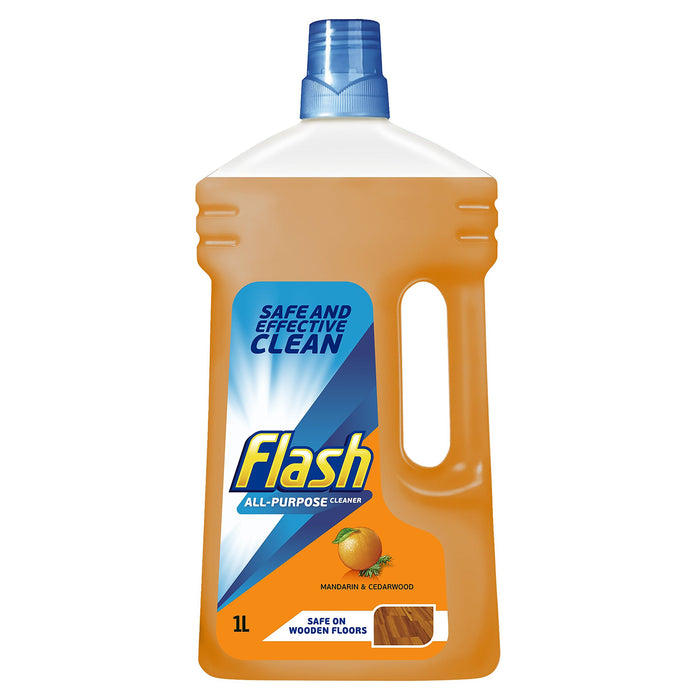 Flash Floor Cleaner Mandarin & Cedarwood Liquid 1L