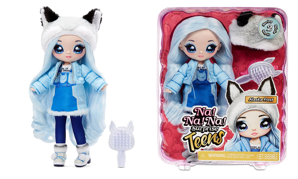 Na! Na! Na! Surprise Teens - 11in Fashion Doll - Alaska Frost /575160EUC