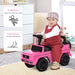 HOMCOM Benz G350 Push Car with Horn Pink
