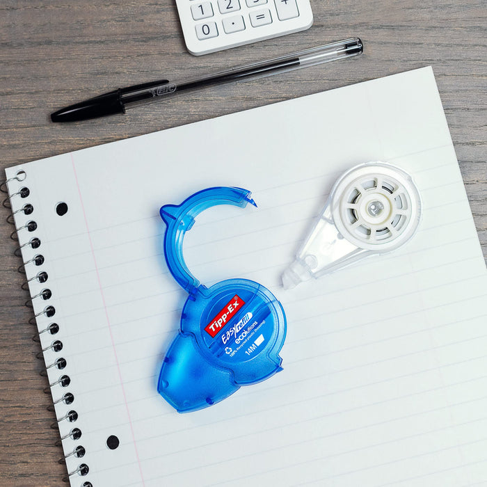 Tipp-Ex Correction Roller ECOlutions Easy Refill Recycled 100% 5 mm x 14 m White Refillable