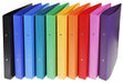 Exacompta Ring Binder Opaque 54699E Polypropylene A4+ 30 mm 2 ring Assorted Pack of 20