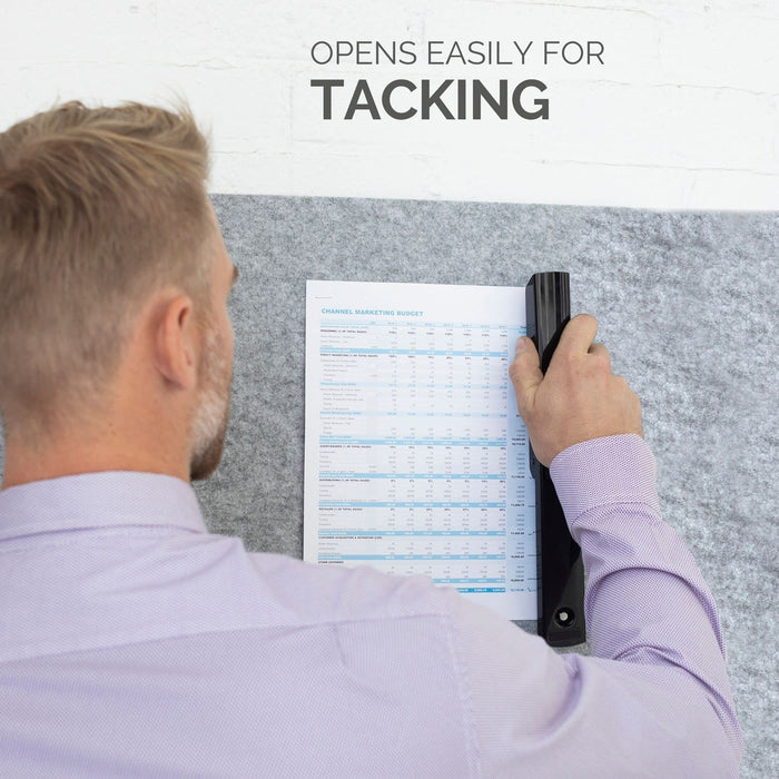 Fellowes LX820 Stapler 24/6, 26/6 Black 20 Sheets Metal, Plastic