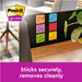 Post-It Super Sticky Notes 47.6x47.6mm 90 Sheets Cosmic Colours (Pack 12) 7100290180