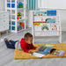 LIBERTY HOUSE TOYS Storage Unit TF4912 Medium-density fibreboard and Canvas 2+ 610 (W) x 300 (D) x 710 (H) mm White