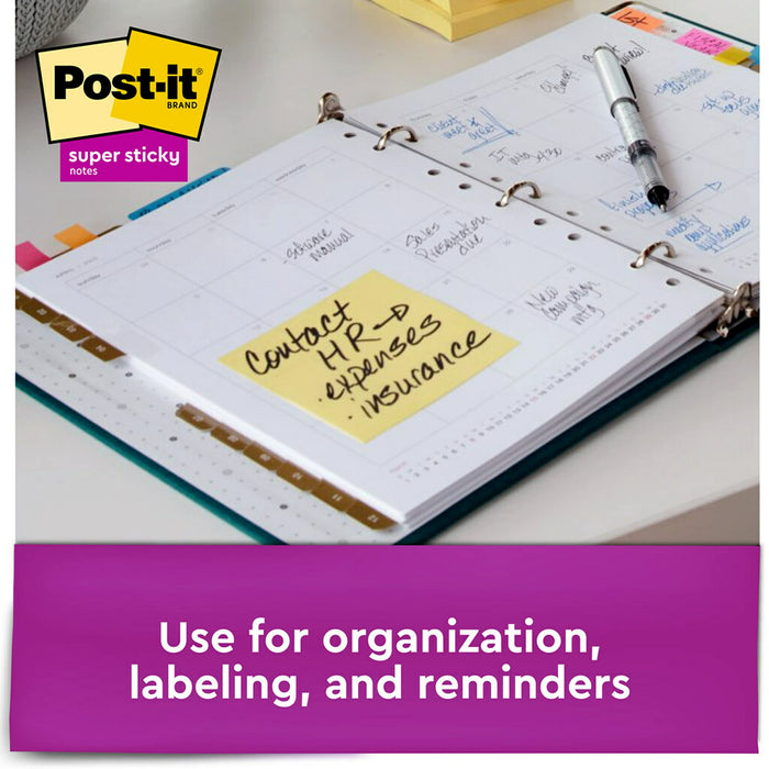 Post-It S/Stick 76X76 90S C/Ylw Pk12