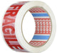 tesa Packaging Tape FRAGILE Red, White 50 mm (W) x 66 m (L)