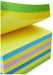 Post-it Sticky Notes Cube 76 x 76 mm Assorted 450 Sheets