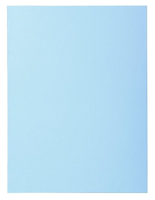 Exacompta Super Square Cut Folder A4 Blue Cardboard 160 gsm Pack of 500