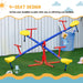 OutSunny Seesaw 344-024 480 mm 1820 mm 1820 mm Multicolour