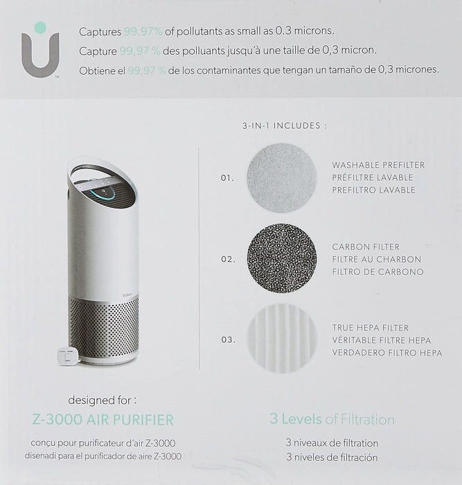 3In1 H13 Hepa Filter Trusens Z-3000