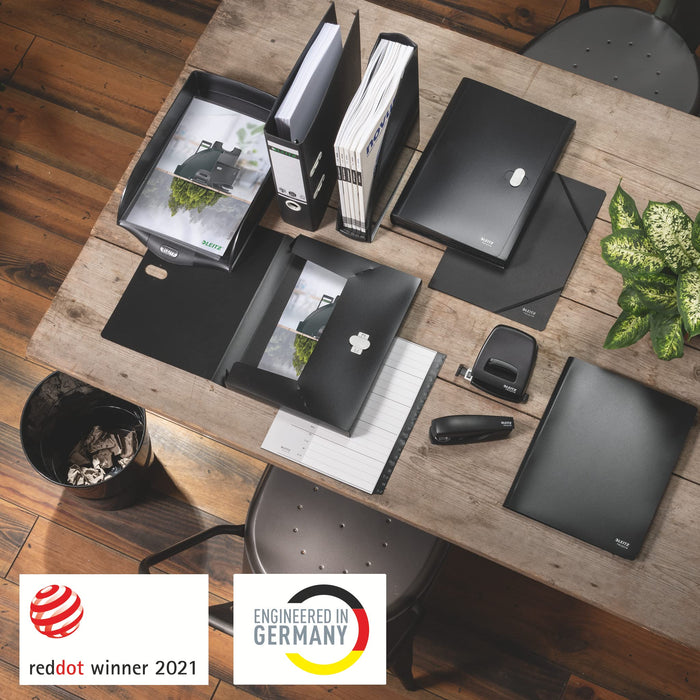 Leitz Box File 100Pct Recyc Blk Pk5