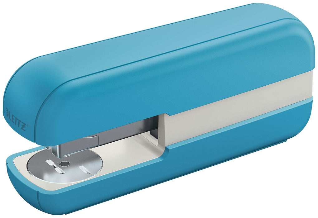 Leitz Stapler 55670061 Full strip 26/6 Calm Blue Metal with plastic housing, metal mechanical parts