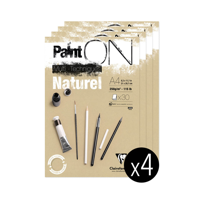 Clairefontaine Paint On Pad Kr A4 P4