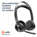 POLY Voyager Focus 2 UC USB-A Bluetooth Wireless Stereo Headset