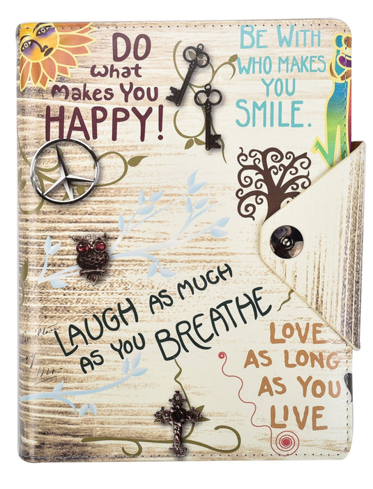 ARPAN Personal Organiser ST-9926 Week to View A5 Portrait Slogan Cream