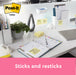Post-It Notes 127X76 Ylw 100Sh Pk12
