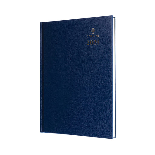 Collins 52 Diary A5 Day to Page 2024 Blue 819791