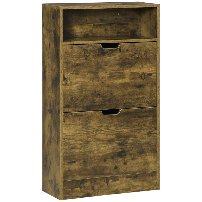 HOMCOM Shoe Cabinet 837-215 Particleboard