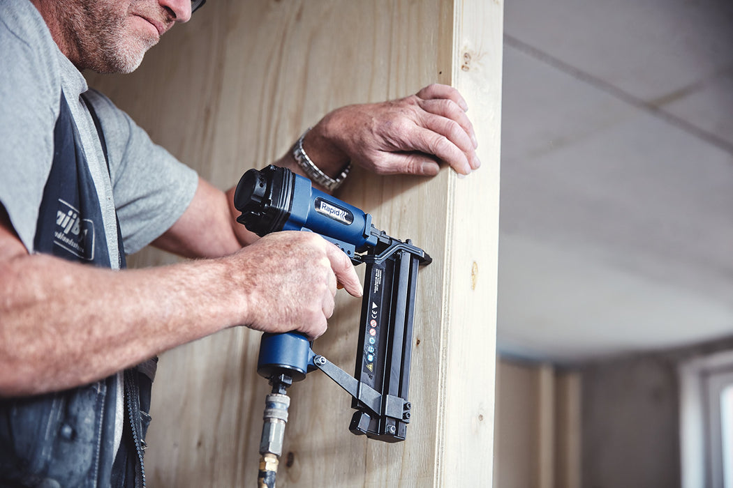 Rapid Pneumatic Nailer and Stapler PBS151 Corded Contact Actuation Trigger
