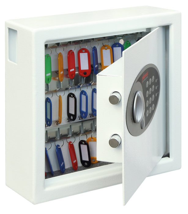Phoenix Key Deposit Safe 30 Hook with Electronic Lock Cygnus KS0031E 300 x 100 x 280mm White