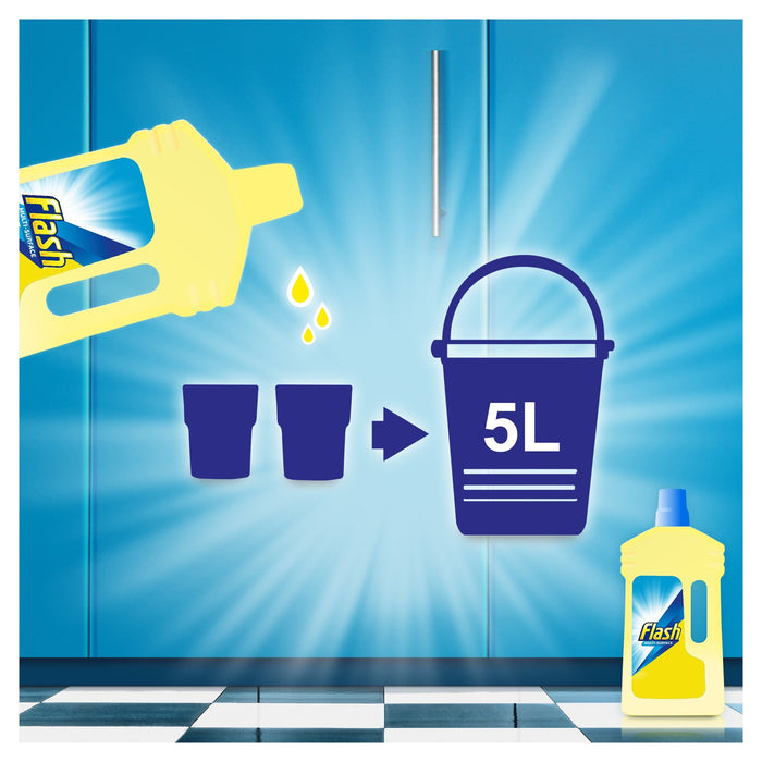 Flash Floor Cleaner Mandarin & Cedarwood Liquid 1L