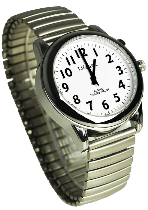 Lifemax Talking Atomic Watch Silver