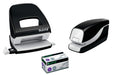 Leitz NeXXt WOW Electric Stapler 5566 Half Strip Black 10 Sheets E1 Metal, Plastic