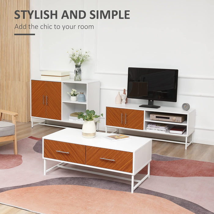 HOMCOM Coffee Table 839-251 1,000 x 500 x 400 mm