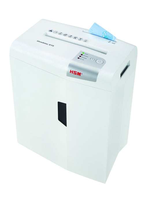 HSM Shredstar X10 Particle-Cut Shredder Security Level P-4 10 Sheets
