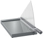 Leitz Precision Office Pro Guillotine Paper Cutter 9024 A3 420 mm Steel Blade Premium Glass Bed EdgeGlow Light Grey 25 Sheets
