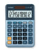 Casio MS-120EM Desktop Calculator 12 Digit LCD Display Blue