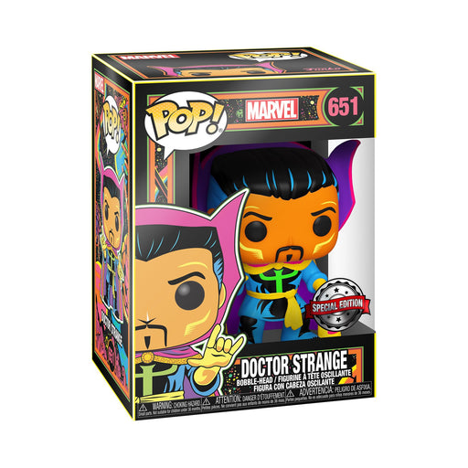 POP! Bobble-Head Marvel: Doctor Strange (Blacklight)(Special Edition) - 651 /48848