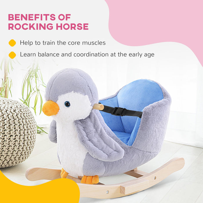 HOMCOM Rocking Horse 330-096 Multicolour