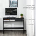 HOMCOM Writing Desk Black 450 x 739 mm