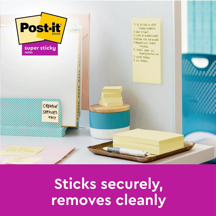 Post-It S/S Z-N 76X127 90S Cylw Pk12