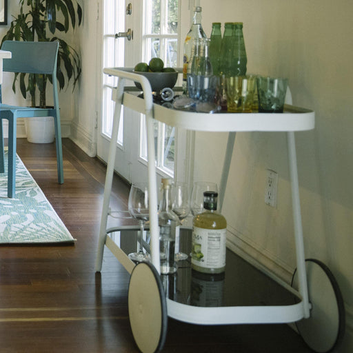 Novogratz 88191WHT1EGB Metal