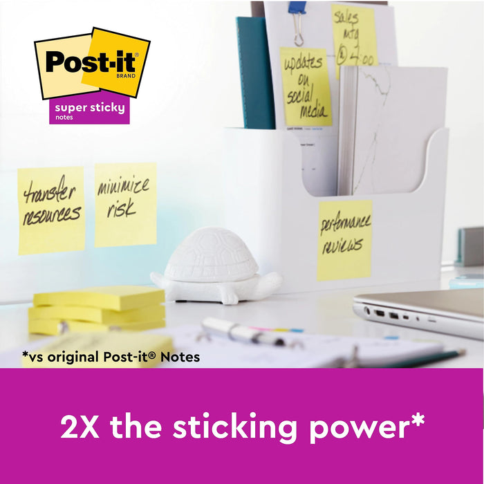 Post-It S/S Z-N 76X127 90S Cylw Pk12