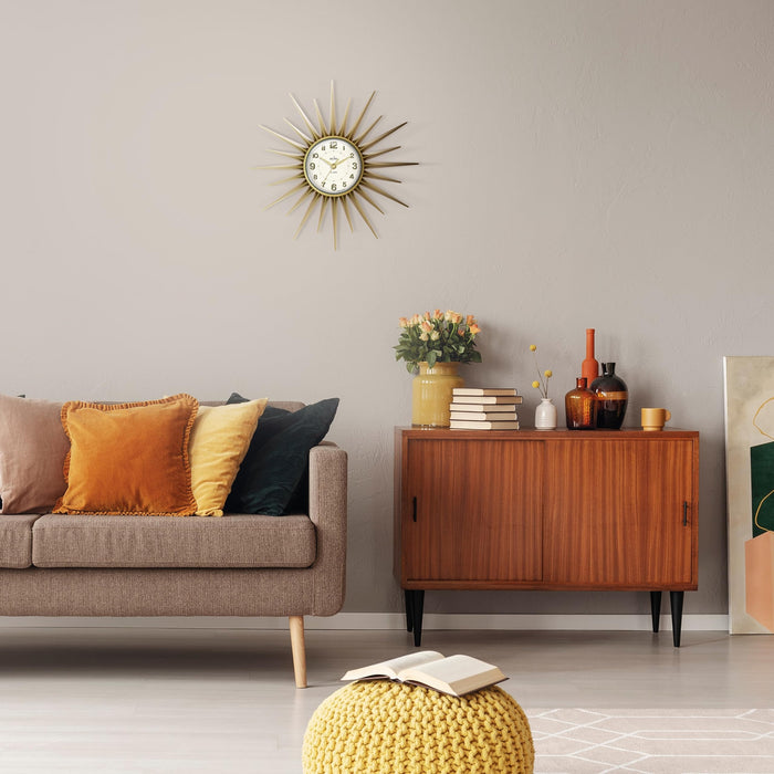 Acctim Clock 21760 44 x 4.2 x 44 cm Gold