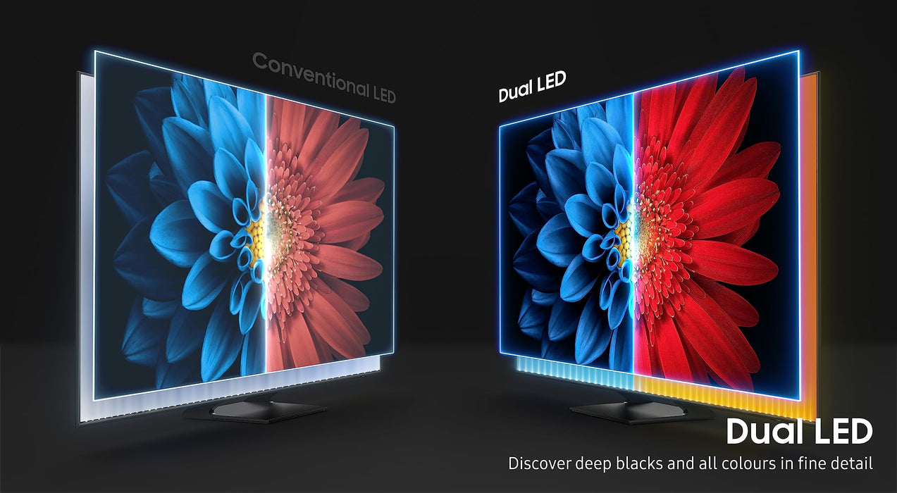 Samsung Q60C 50 Inch QLED 4K HDR 3 x HDMI Ports 2 x USB Ports Smart TV