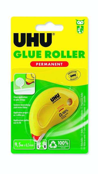 UHU Glue Roller Permanent 6.5 mm 50465 8.5 m Yellow
