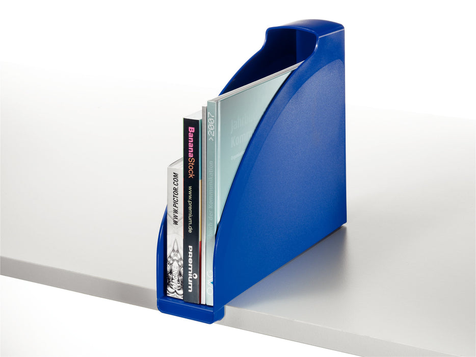 Leitz Magazine File 24760035 Blue 7.8 (W) x 27.8 (D) x 30.8 (H) cm Pack of 6