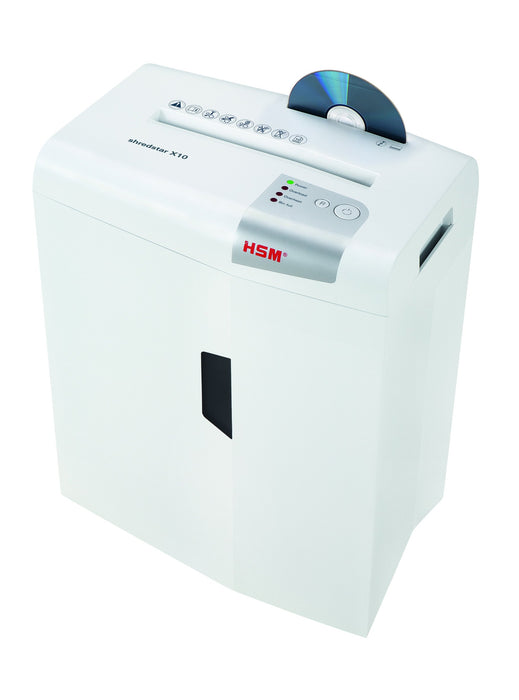 HSM Shredstar X10 Particle-Cut Shredder Security Level P-4 10 Sheets