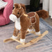 HOMCOM Rocking Horse 330-109BN 610 mm 325 mm 650 mm Brown