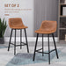 HOMCOM Bar Stool 835-778V70BN Brown