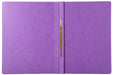 Exacompta Iderama Flat Bar Folder 380812B Glossy coated card 24 (W) x 32 (H) cm Purple 2 Packs of 5
